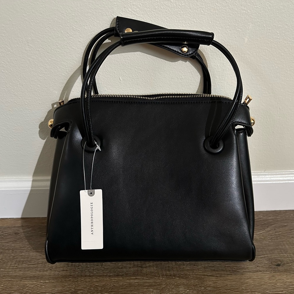 NWT Anthropologie Black Bag